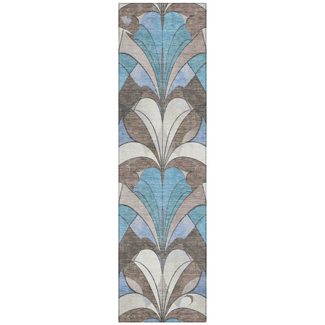 Addison Chantille ACN2174 Modern Machine Made Transitional Brown Rug