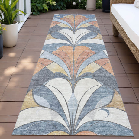 Addison Chantille ACN2174 Modern Machine Made Transitional Denim Rug
