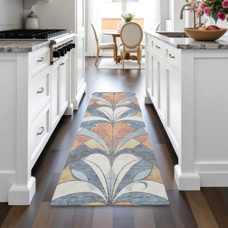 Addison Chantille ACN2174 Modern Machine Made Transitional Denim Rug