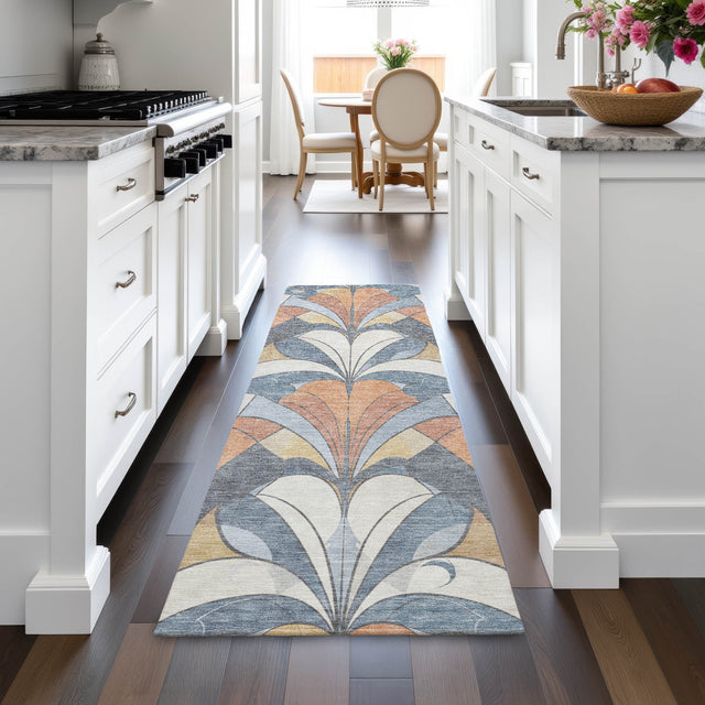 Addison Chantille ACN2174 Modern Machine Made Transitional Denim Rug