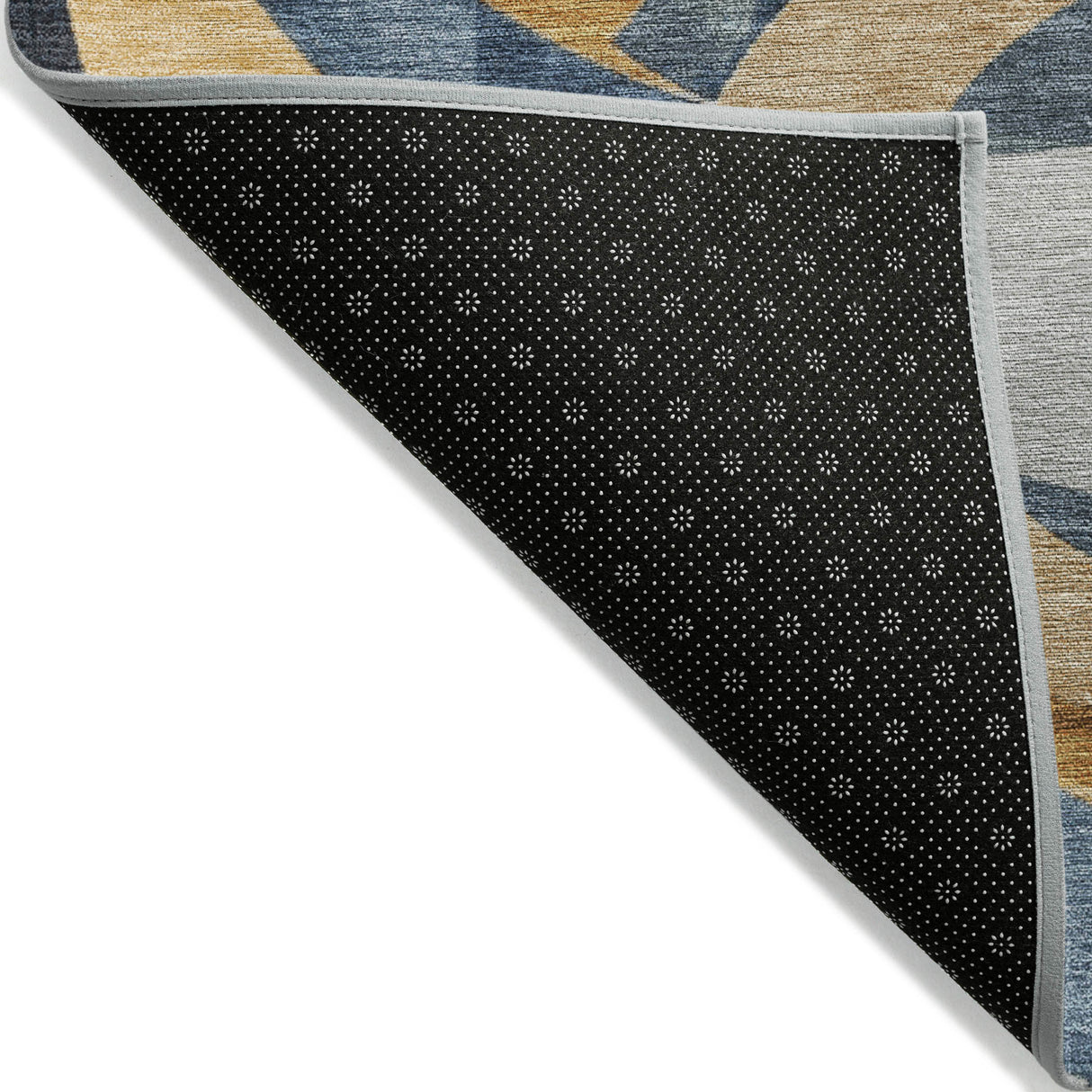 Addison Chantille ACN2175 Geometric Machine Made Transitional Blue Rug