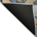 Addison Chantille ACN2175 Geometric Machine Made Transitional Blue Rug