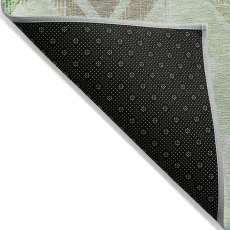 Addison Chantille ACN2180 Geometric Machine Made Transitional Aloe Rug
