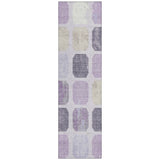 Addison Chantille ACN2182 Geometric Machine Made Transitional Lavender Rug