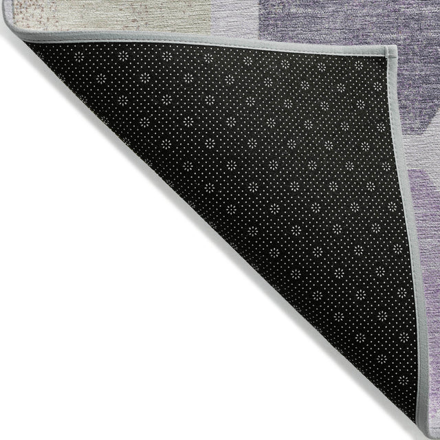 Addison Chantille ACN2182 Geometric Machine Made Transitional Lavender Rug