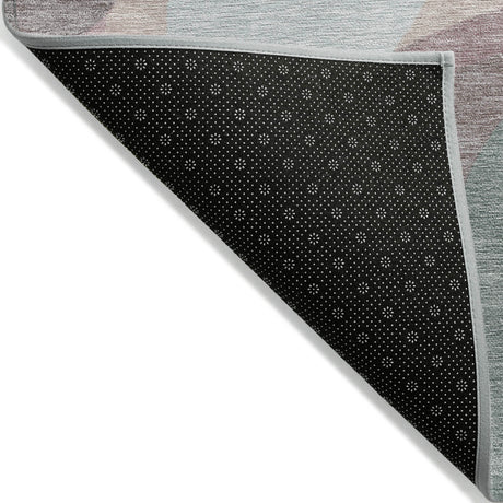Addison Chantille ACN2186 Swirls Machine Made Transitional Blush Rug