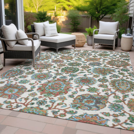 Addison Chantille ACN2187 Global Machine Made Traditional Coral Rug