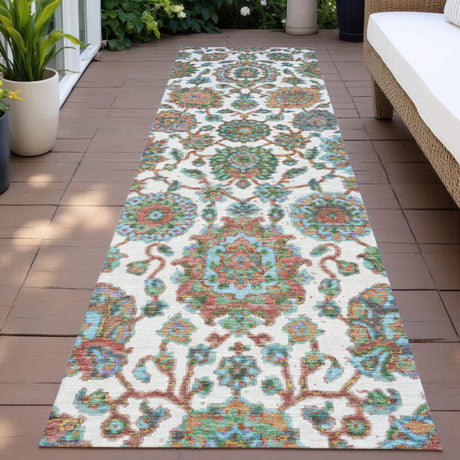 Addison Chantille ACN2187 Global Machine Made Traditional Coral Rug