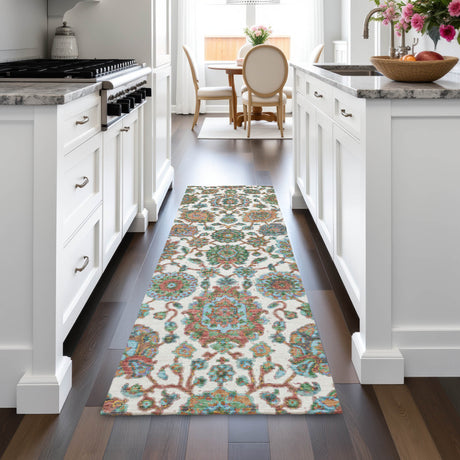 Addison Chantille ACN2187 Global Machine Made Traditional Coral Rug