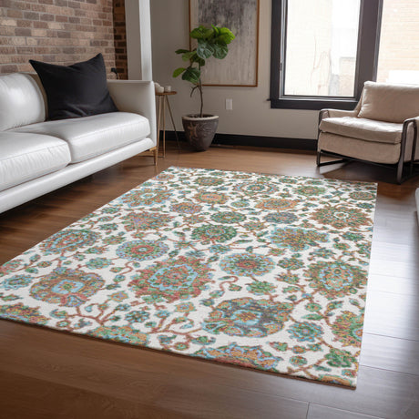 Addison Chantille ACN2187 Global Machine Made Traditional Coral Rug