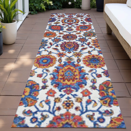 Addison Chantille ACN2187 Global Machine Made Traditional Red Rug