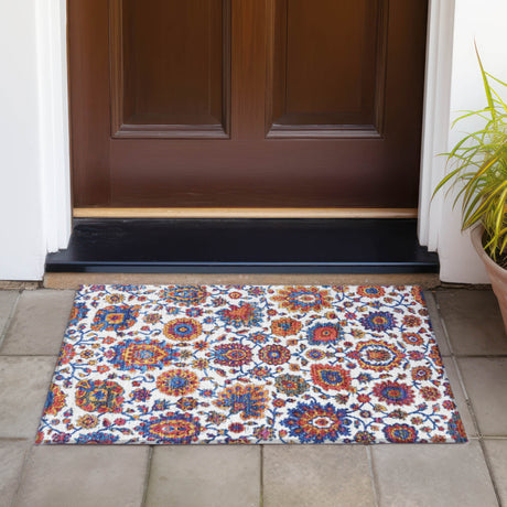 Addison Chantille ACN2187 Global Machine Made Traditional Red Rug