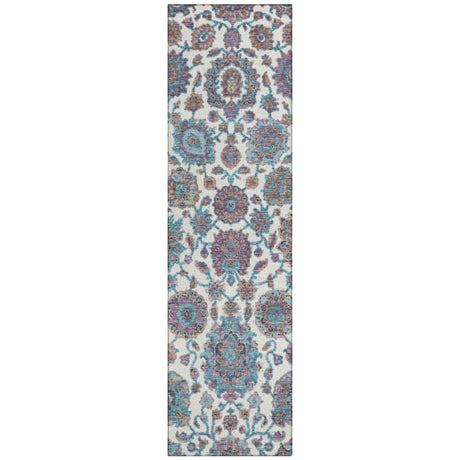 Addison Chantille ACN2187 Global Machine Made Traditional Teal Rug