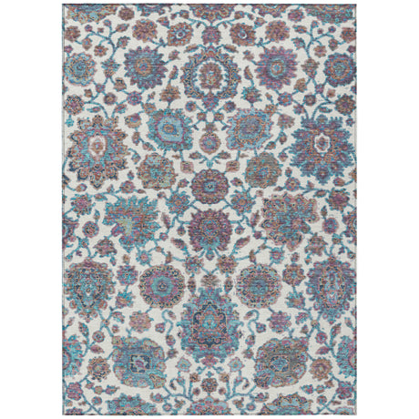 Addison Chantille ACN2187 Global Machine Made Traditional Teal Rug