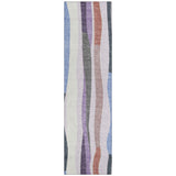 Addison Chantille ACN2188 Stripes Machine Made Transitional Lavender Rug