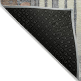 Addison Chantille ACN2189 Geometric Machine Made Transitional Brown Rug