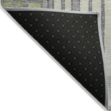 Addison Chantille ACN2189 Geometric Machine Made Transitional Olive Rug