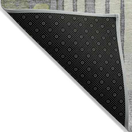 Addison Chantille ACN2189 Geometric Machine Made Transitional Olive Rug