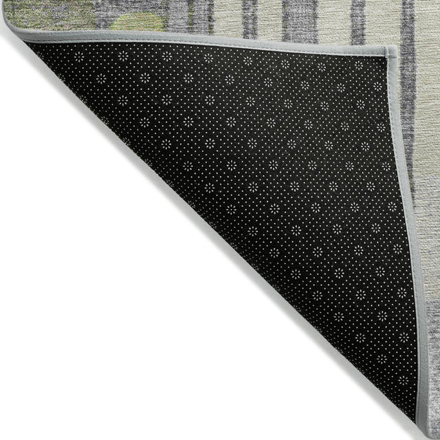 Addison Chantille ACN2189 Geometric Machine Made Transitional Olive Rug
