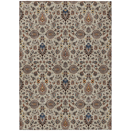 Addison Chantille ACN2192 Global Machine Made Traditional Beige Rug