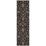 Addison Chantille ACN2192 Global Machine Made Traditional Black Rug