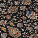 Addison Chantille ACN2192 Global Machine Made Traditional Black Rug