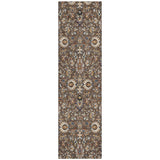 Addison Chantille ACN2192 Global Machine Made Traditional Chocolate Rug