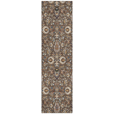 Addison Chantille ACN2192 Global Machine Made Traditional Chocolate Rug
