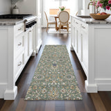 Addison Chantille ACN2192 Global Machine Made Traditional Green Rug