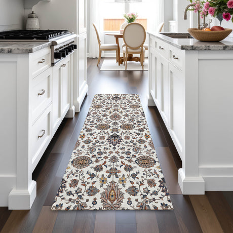 Addison Chantille ACN2192 Global Machine Made Traditional Ivory Rug