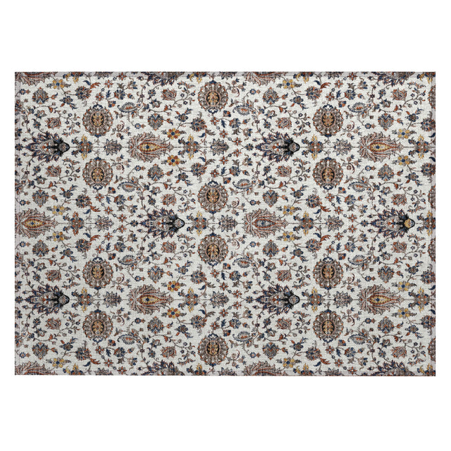 Addison Chantille ACN2192 Global Machine Made Traditional Ivory Rug