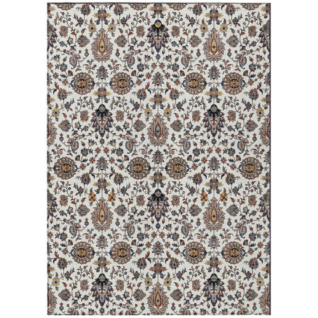 Addison Chantille ACN2192 Global Machine Made Traditional Ivory Rug