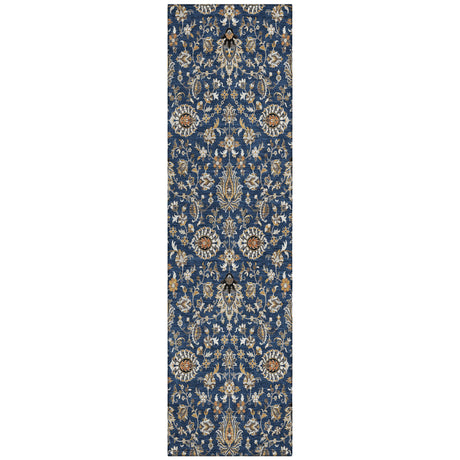 Addison Chantille ACN2192 Global Machine Made Traditional Navy Rug