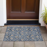 Addison Chantille ACN2192 Global Machine Made Traditional Navy Rug