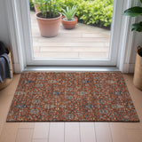 Addison Chantille ACN2192 Global Machine Made Traditional Paprika Rug