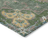Addison Chantille ACN2194 Global Machine Made Traditional Green Rug