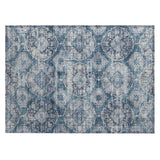 Addison Chantille ACN2196 Panel Machine Made Transitional Denim Rug
