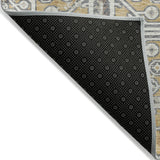 Addison Chantille ACN2197 Global Machine Made Traditional Gold Rug