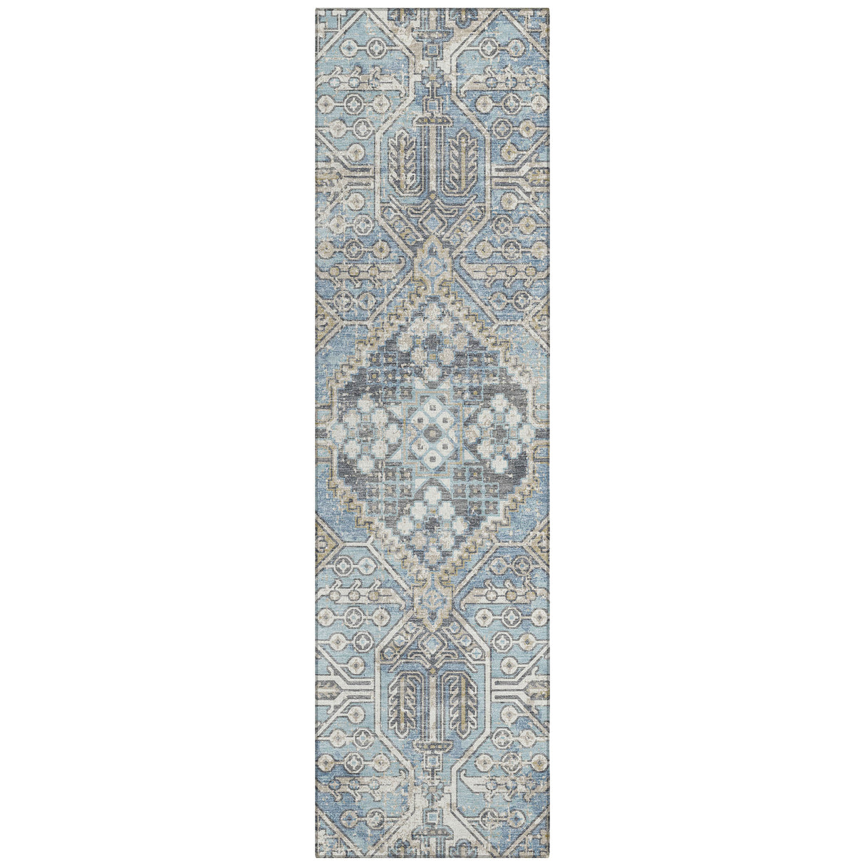 Addison Chantille ACN2197 Global Machine Made Traditional Sky Rug