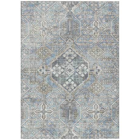 Addison Chantille ACN2197 Global Machine Made Traditional Sky Rug