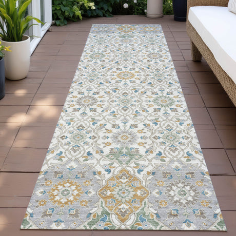 Addison Chantille ACN2199 Panel Machine Made Transitional Ivory Rug