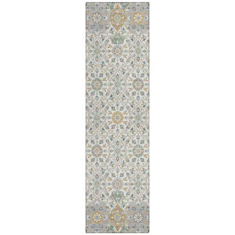 Addison Chantille ACN2199 Panel Machine Made Transitional Ivory Rug