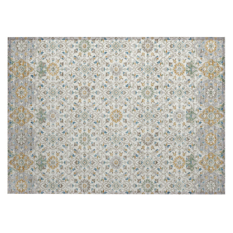 Addison Chantille ACN2199 Panel Machine Made Transitional Ivory Rug
