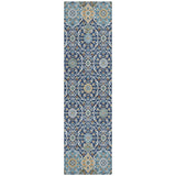 Addison Chantille ACN2199 Panel Machine Made Transitional Navy Rug