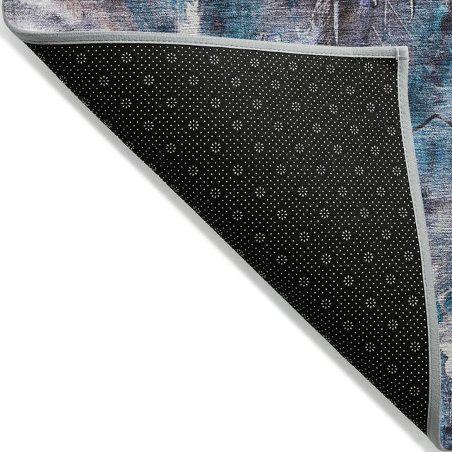 Addison Chantille ACN2202 Abstract Machine Made Transitional Lavender Rug