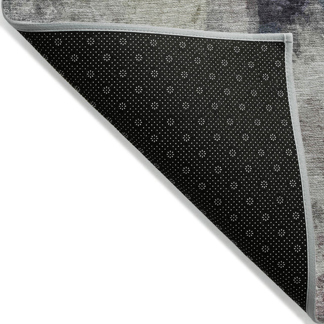 Addison Chantille ACN2204 Abstract Machine Made Transitional Gray Rug
