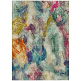 Addison Chantille ACN2204 Abstract Machine Made Transitional Sage Rug