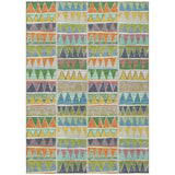 Addison Chantille ACN2205 Geometric Machine Made Transitional Beige Rug