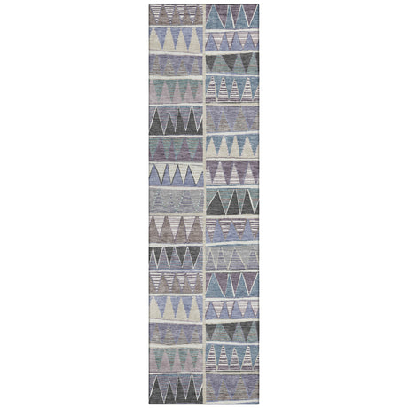 Addison Chantille ACN2205 Geometric Machine Made Transitional Lavender Rug