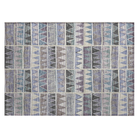 Addison Chantille ACN2205 Geometric Machine Made Transitional Lavender Rug